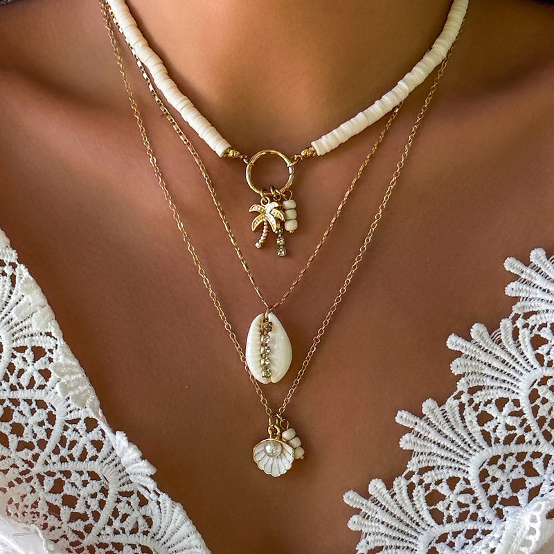 Vintage Bohemiskt Hänge Halsband