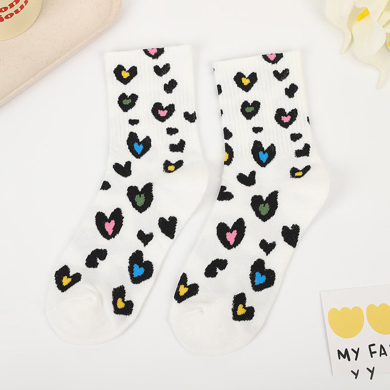 Sockor Med Hjärtmönster