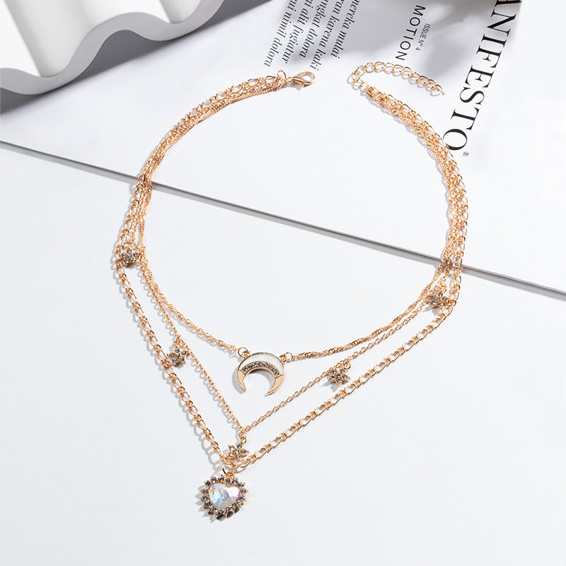 Vintage Bohemiskt Hänge Halsband
