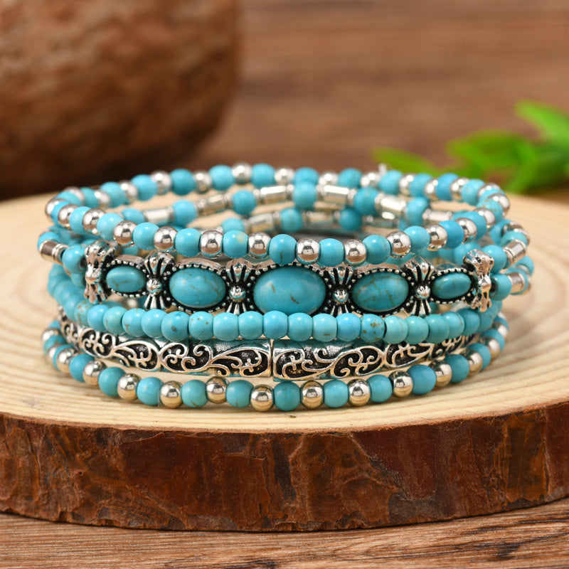 Bohemiskt Armband Med Pärlor