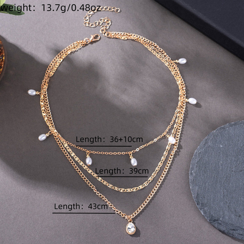 Vintage Bohemiskt Hänge Halsband
