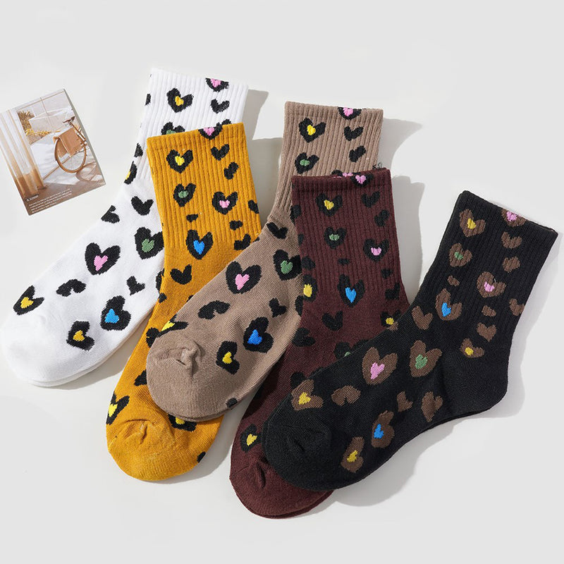 Sockor Med Hjärtmönster