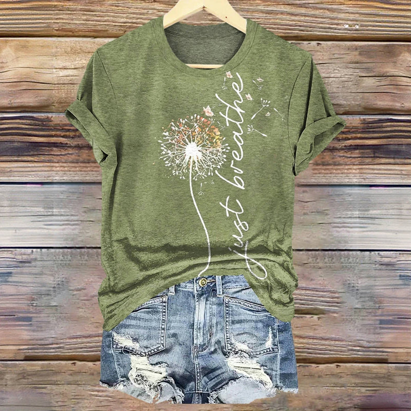 Vintage Maskrostryck T-Shirt