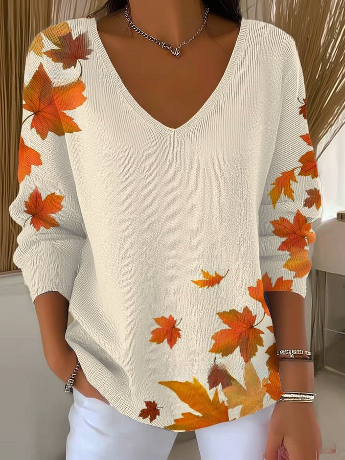 CELESTE | V-Neck Sweater