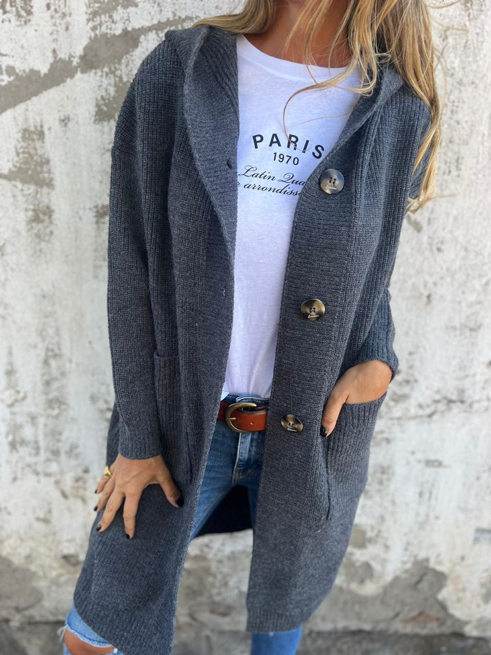FREJA | Elegant lång kofta
