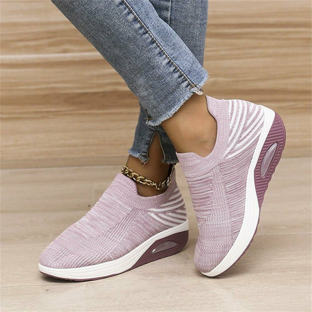 Lediga Randiga Sneakers